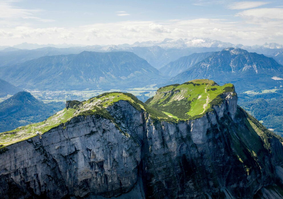 Atemberaubender Blick auf die Alpen im Ausserland
