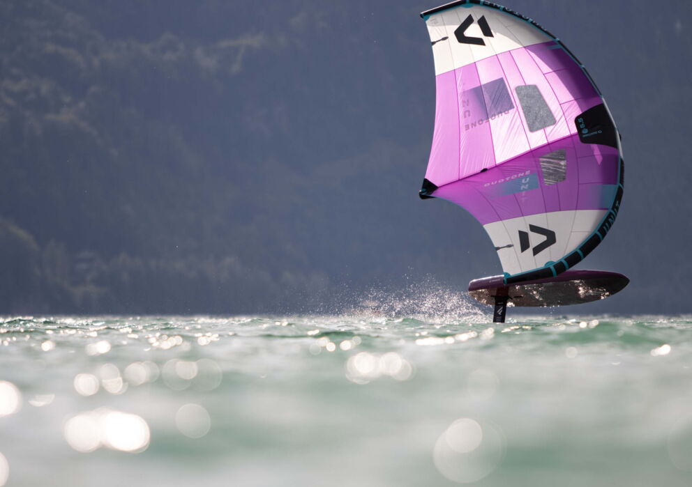Windsurfbrett am Wolfgangsee