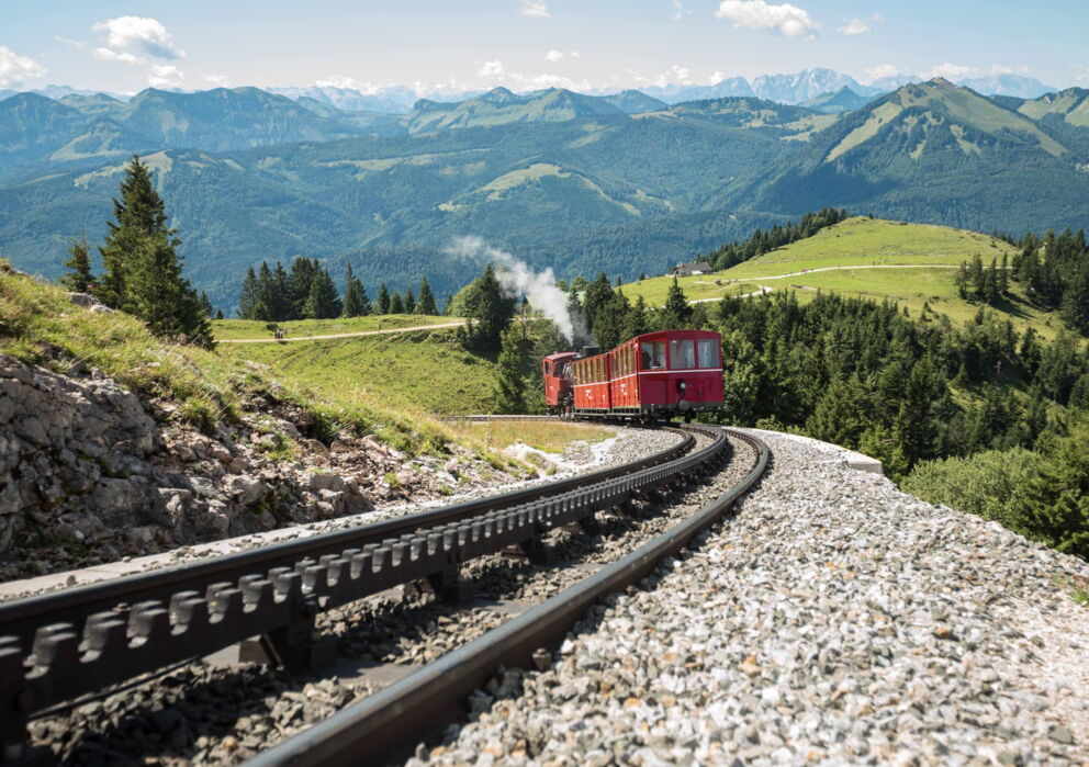 Die Schafbergbahn im Salzkammergut