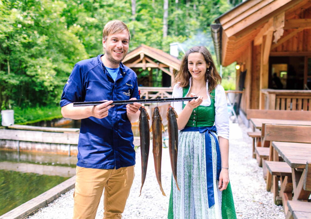 Frische, und nachhaltige Fische aus dem Salzkammergut