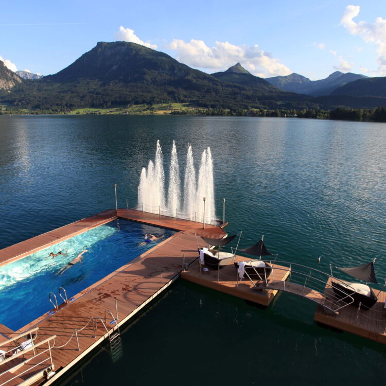 Genießen Sie Spa am Wolfgangsee mit dem Weissen Rössl Spa direkt am See