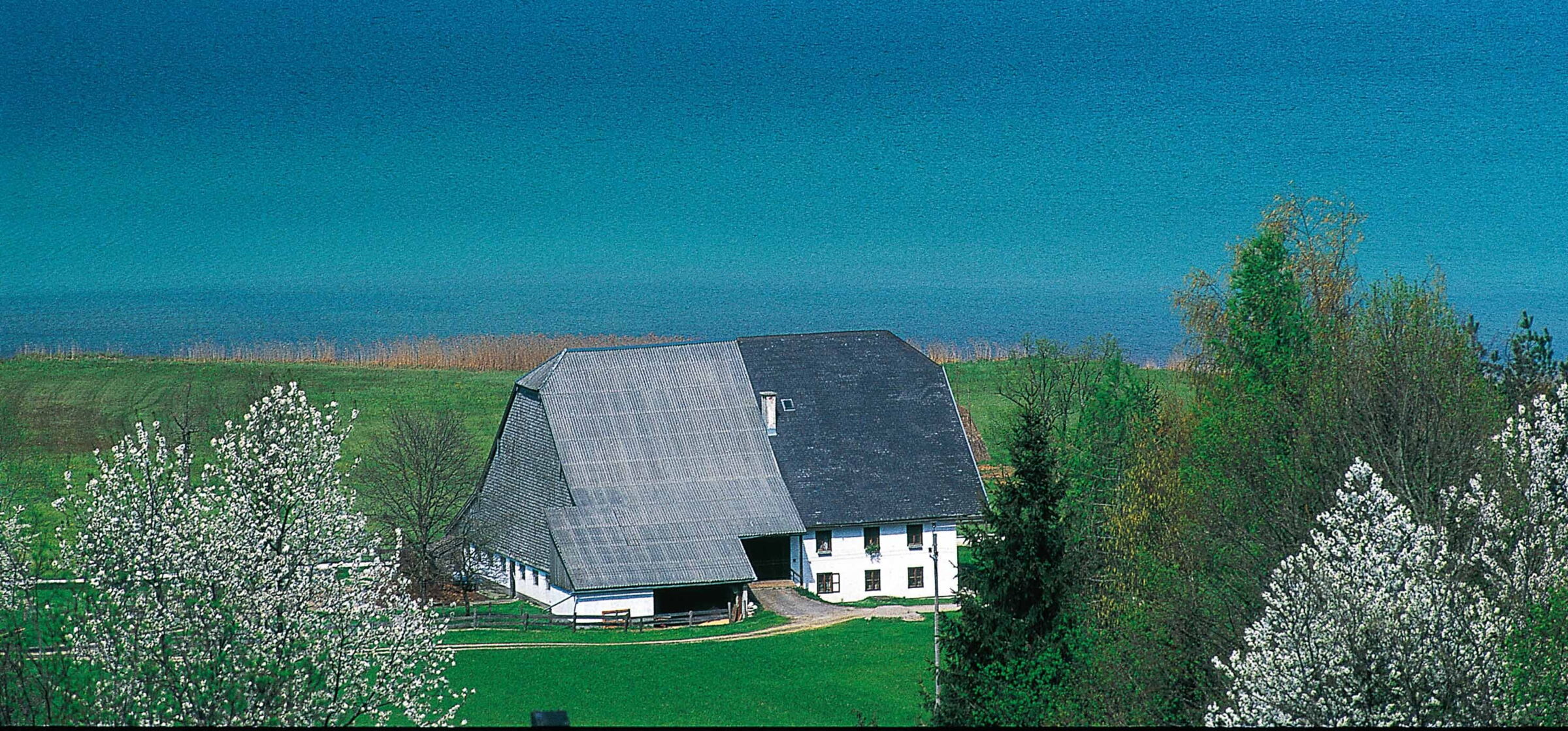 Traditionelles Bauernhaus am Wolfgangsee in Sankt Wolfgang