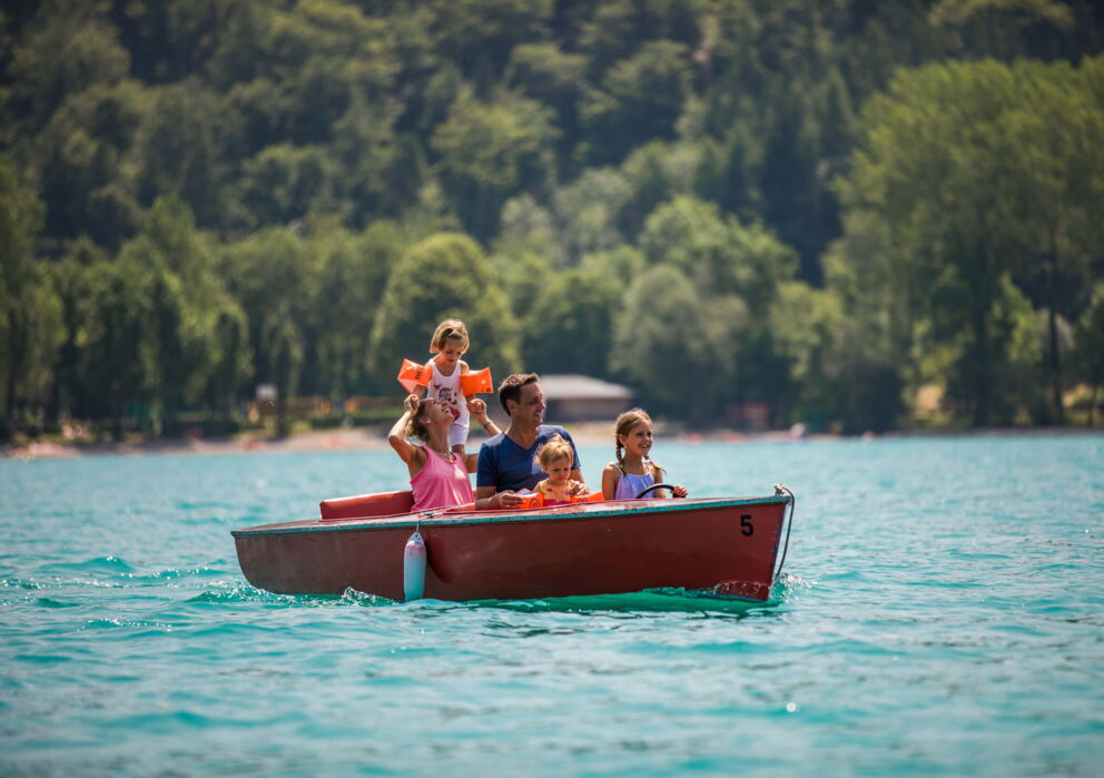 Oder doch lieber eine Bootsfahrt © Salzburgerland Tourismus | Michael Grössinger