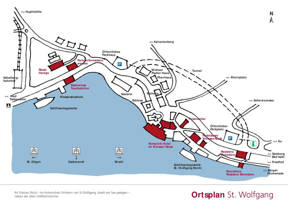 St. Wolfgang Ortsplan