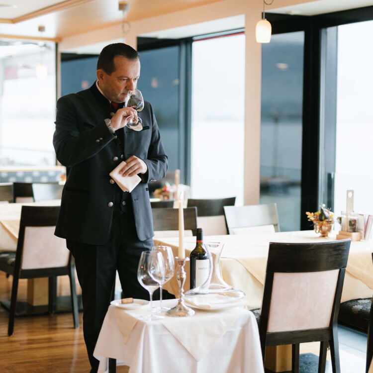 Wundervolles Restaurant direkt im Weißen Rössl am Wolfgangsee