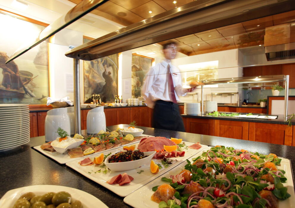 Frühstucksbuffet im Weissen Rössl